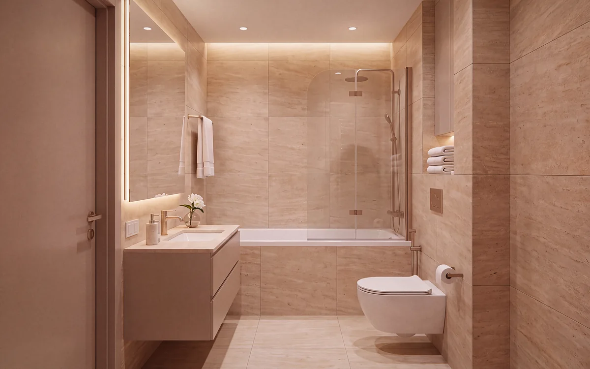 Интерьер квартиры PARI Residence. Визуализация проекта