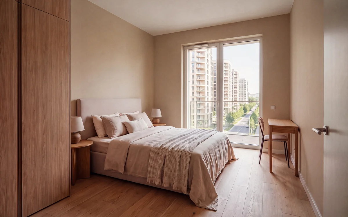 Интерьер квартиры PARI Residence. Визуализация проекта